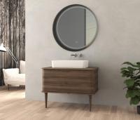 Тумба со столешницей подвесная CEZARES IDRA 98 Noce, столешница 55835 Noce