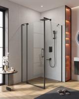 Душевой уголок CEZARES SLIDER-AH-1-100-90/100-C-NERO