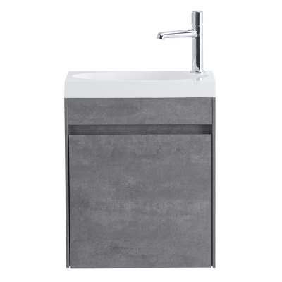 База под раковину подвесная BelBagno PIETRA MINI-460-1A-SO-SCM-R Stucco Cemento