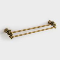 Полотенцедержатель двойной подвесной ART&MAX ROSE AM-B-0918-B