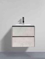 База под раковину подвесная BelBagno PIETRA-600-2C-SO-ST Stucco Cemento Leggero