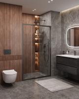 Душевая дверь CEZARES MOLVENO-BF-3-120-C-GM-IV