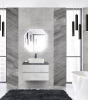 Тумба со столешницей под накладную раковину подвесная CEZARES MOLVENO 46 80 Legno Bianco