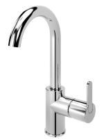 Смеситель для раковины CEZARES LEAF-LSM-A-SS