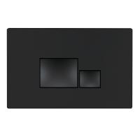 Кнопка смыва BelBagno BB074NERO, чёрная матовая