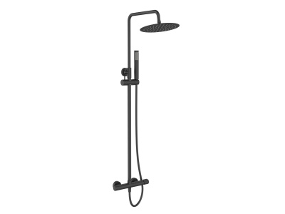 Душевая стойка BelBagno UNO UNO-DOCM-NERO Душевая стойка BelBagno UNO UNO-DOCM-NERO