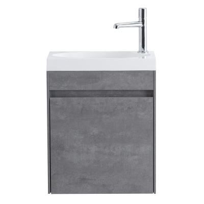 База под раковину подвесная BelBagno PIETRA MINI-460-1A-SO-SCM-L Stucco Cemento