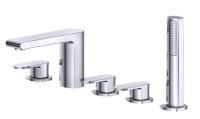 Смеситель на борт ванны BelBagno TERRA TER-VI5-CRM Смеситель на борт ванны BelBagno TERRA TER-VI5-CRM