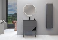 Тумба с раковиной подвесная CEZARES Collection 1973 70 Grigio Nuvola Тумба с раковиной подвесная CEZARES Collection 1973 70 Grigio Nuvola