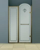 Душевая дверь CEZARES RETRO-B-11-120-PP-Br-R