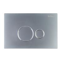 Кнопка смыва BelBagno BB080CR.MAT, матовый хром