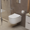 Унитаз подвесной безободковый со смывом TORNADO BelBagno SOFT-TOR BB084CH-TOR