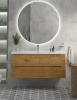 Тумба с раковиной подвесная BelBagno ETNA 120 Rovere Nature, раковина белая BB-8099-120