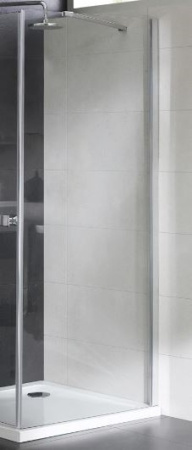 Универсальная боковая панель CEZARES CRYSTAL-S-90-FIX-C-Cr-R