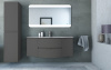 Тумба с раковиной подвесная CEZARES VAGUE 138 Grigio Talpa Opaco
