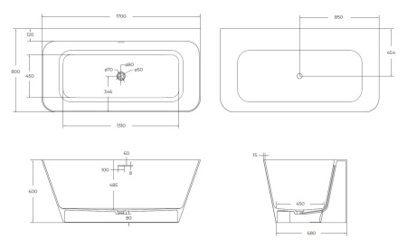 CZR-LINER-170-80-60-SSB
