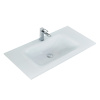 Стеклянная раковина BelBagno BB1010/465-LV-VTR-BL