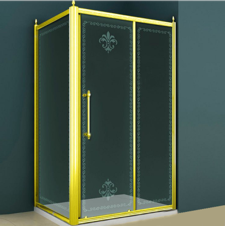 Душевой уголок CEZARES RETRO-AH-1-120/90-SCORREVOLE-CP-G