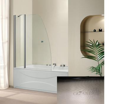 Душевая шторка на ванну CEZARES TRIUMPH-V-11-120-P-Cr-R