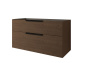 База под раковину с двумя выдвижными ящиками CEZARES URBAN 55161 Frassino scuro