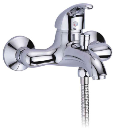 Смеситель для ванны и душа BelBagno CORSO COR-VASM-CRM
