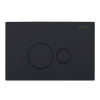 Кнопка смыва BelBagno BB084NERO, чёрная матовая