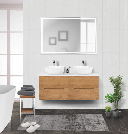 Тумбы со столешницей подвесная BelBagno ETNA 120 Rovere Nature