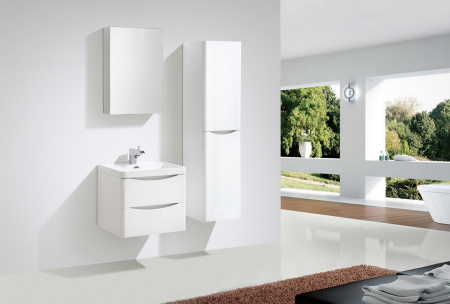 Тумба с раковиной подвесная BelBagno ANCONA-N 60 Bianco Lucido, раковина белая