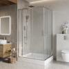Душевой уголок BelBagno LUCE-AH-22-145/120-C-Cr Душевой уголок BelBagno LUCE-AH-22-145/120-C-Cr