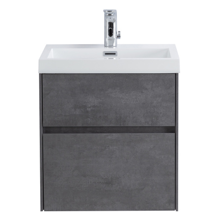 База под раковину подвесная BelBagno PIETRA MINI-500AS-2C-SO-SCM Stucco Cemento