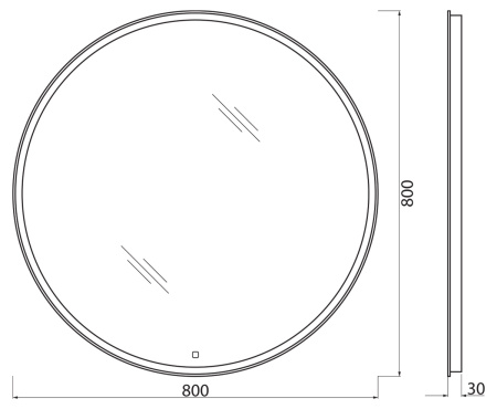 SPC-RNG-800-LED-TCH_SCHEME