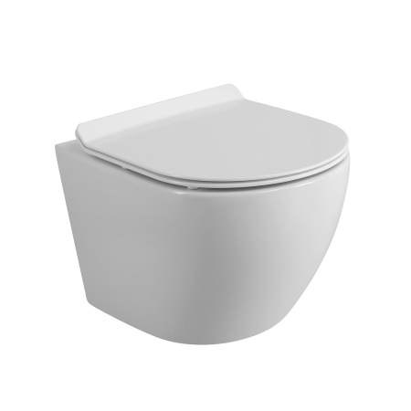 Унитаз подвесной безободковый BelBagno SFERA-TOR BB046CH-TOR