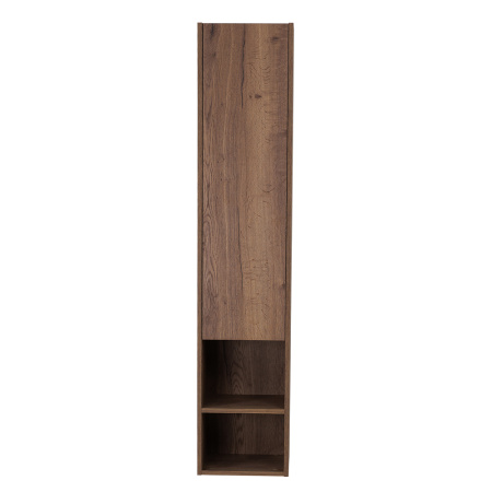 Шкаф подвесной BelBagno с распашной дверцей и открытой полкой KRAFT-1600-1A-SC-RT-R Rovere Tabacco, правый