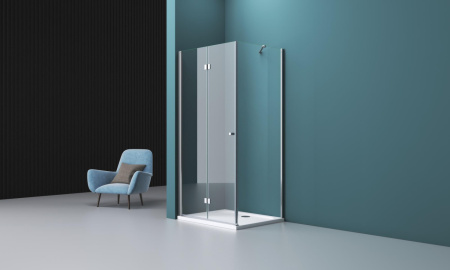 Душевой уголок BelBagno ALBANO-AS-1-100-C-Cr Душевой уголок BelBagno ALBANO-AS-1-100-C-Cr