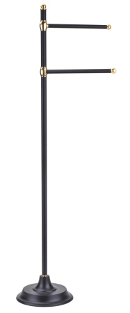 Стойка напольная для полотенец ART&MAX SOPHIA AM-2162-Nero/Do-Ant