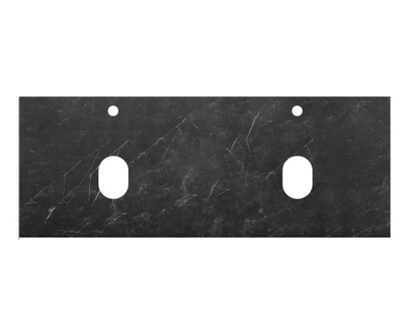 Столешница из керамогранита BelBagno KEP-120-2-MNO Marmo Nero Opaco