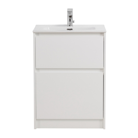 База под раковину напольная BelBagno KRAFT39-600/390-2C-PIA-BO Bianco Opaco