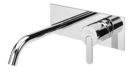 Смеситель для раковины встраиваемый CEZARES LEAF-BLI1-PO