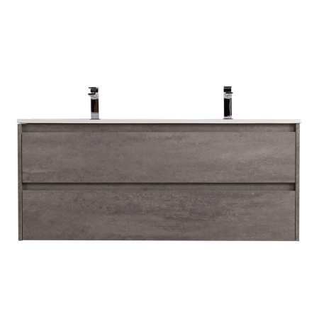 База под раковину подвесная BelBagno KRAFT-1200-2C-SO-2-CG Cemento Grigio