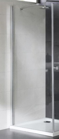 Универсальная боковая панель CEZARES CRYSTAL-S-80-FIX-C-Cr-L