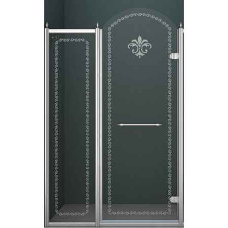 Душевая дверь CEZARES RETRO-B-11-120-CP-Cr-R