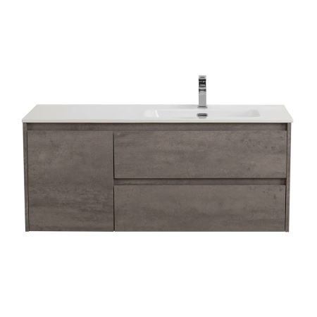 База под раковину подвесная BelBagno KRAFT-1000-2C-1A-SO-CG-R Cemento Grigio