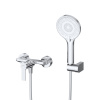 Смеситель для душа в комплекте с ручным душем, шлангом и держателем BelBagno AURORA-ESDM-CRM
