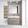 Тумба с раковиной подвесная BelBagno VITTORIA 90 Pino, раковина белая Тумба с раковиной подвесная BelBagno VITTORIA 90 Pino, раковина белая