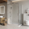 Душевой уголок BelBagno LUCE-AH-1-100/90-C-Cr Душевой уголок BelBagno LUCE-AH-1-100/90-C-Cr