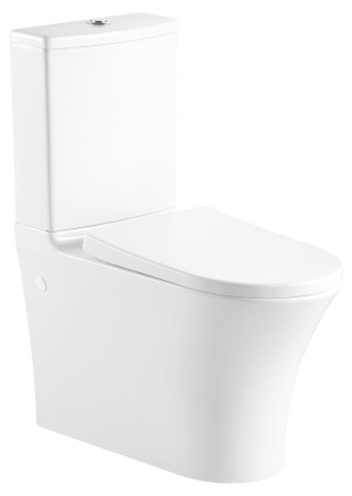 Чаша напольного унитаза BelBagno DELUCA BB343CPR