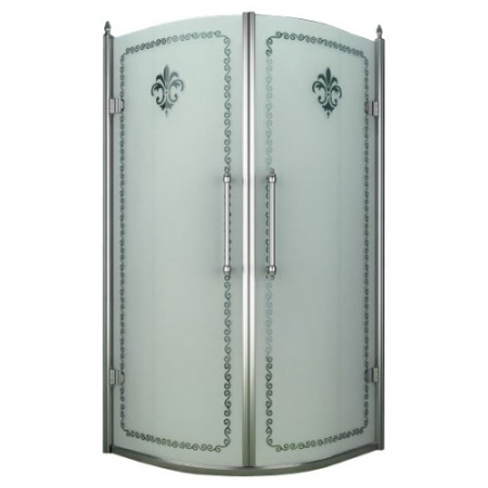 Душевой уголок CEZARES RETRO-R-2-90-PP-Cr