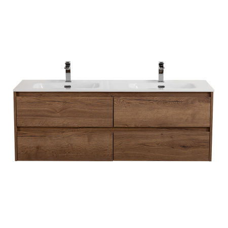 База под раковину подвесная BelBagno KRAFT-1200-4C-SO-2-RT Rovere Tabacco