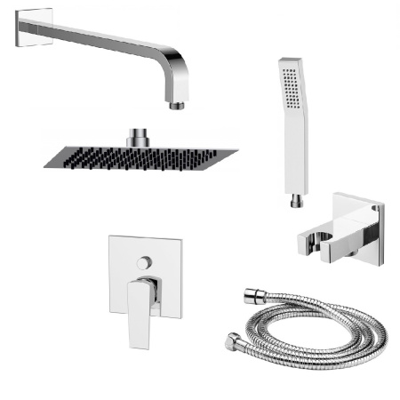 Встраиваемый душевой комплект BelBagno ARLIE-DSET-CRM