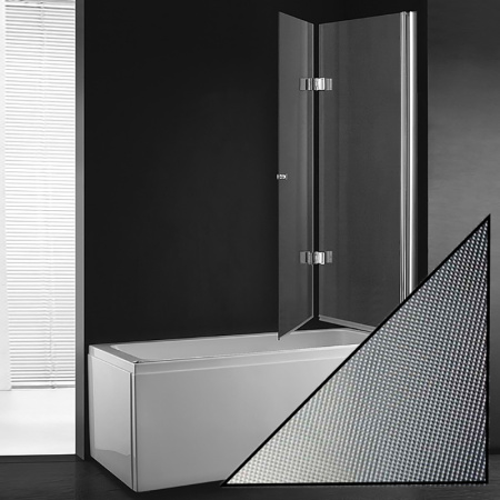 Душевая шторка на ванну CEZARES VERONA-W-V-21-120-P-Cr-R